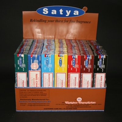 Sai Baba displaybox Sacred voor 7 geuren